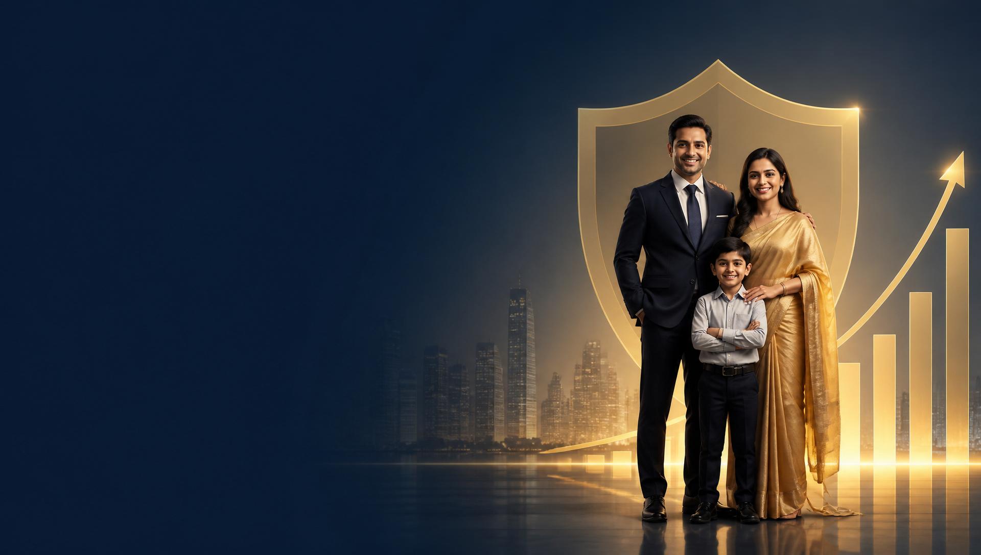 Family protected by trusted insurance solutions